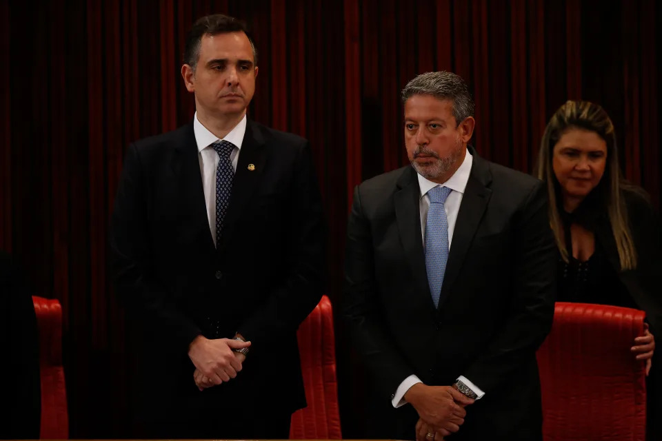 ***ARQUIVO***BRASÍLIA, DF, 12.12.2022 - Os presidentes Arthur Lira (Câmara) e Rodrigo Pacheco (Senado). (Foto: Pedro Ladeira/Folhapress)
