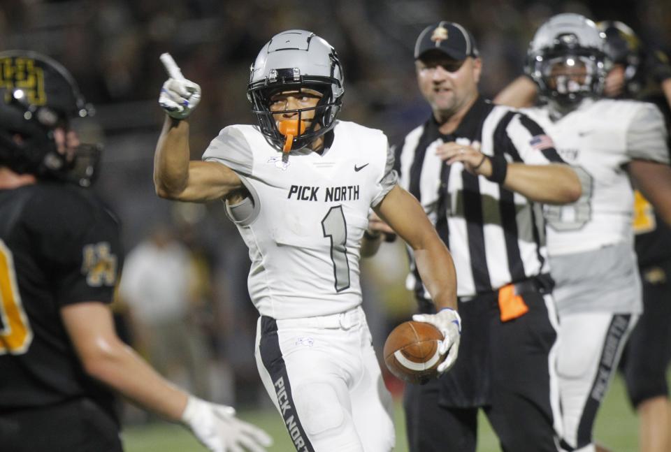 Pickerington North's Preston Bowman is a standout punter and wide receiver.