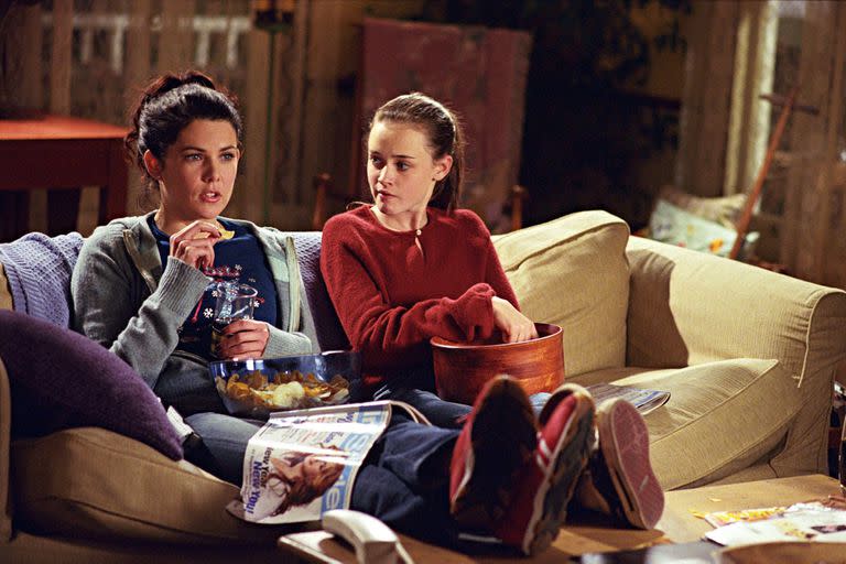 Gilmore Girls con Alexis Bledel y Lauren Graham