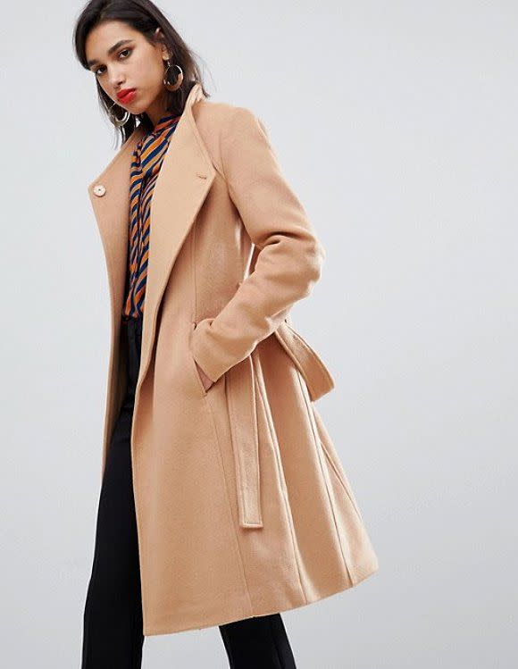 Y.A.S Belted Wrap Coat