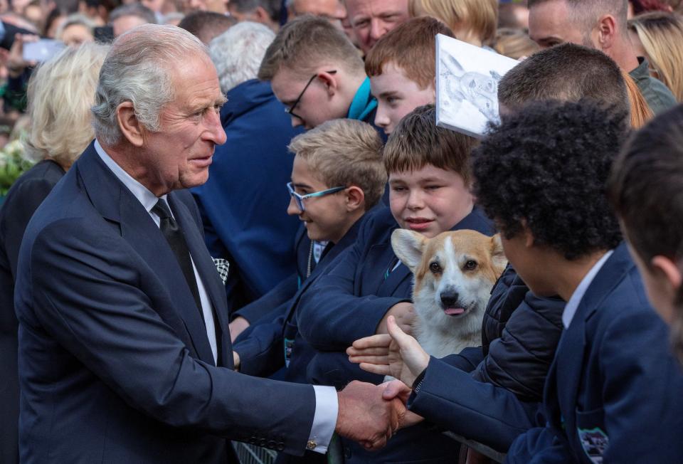 Carlos III tiene la ardua tarea de ganarse a su pueblo igual que lo hizo su madre Isabel II. (Photo by Paul Faith / AFP) (Photo by PAUL FAITH/AFP via Getty Images)