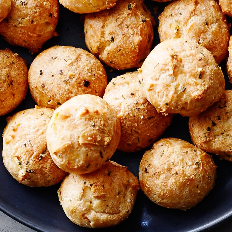 Parmesan and Herb Cheese Puffs