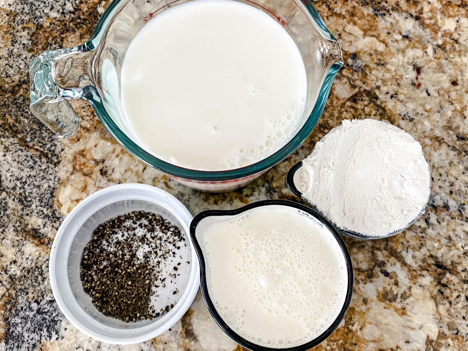 Milk gravy is made from simple ingredients that come alive when combined. (Terri Peters/TODAY)