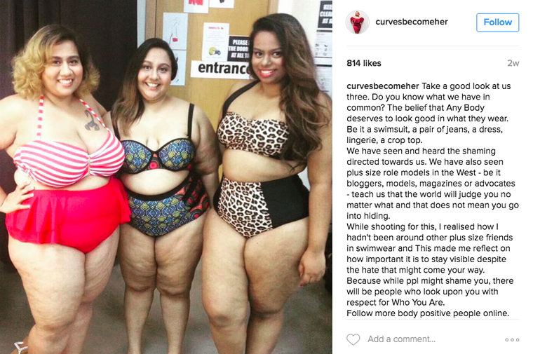 Chubby Gore Porn - Plus-Size Blogger Issues the Perfect Response After Instagram Removes Her  Bikini Picture