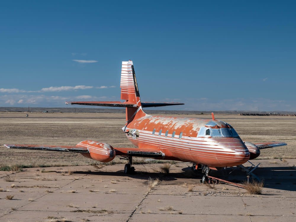 Dieser Privatjet von Elvis Presley kam unter den Hammer. (Bild: imago/Cover-Images)