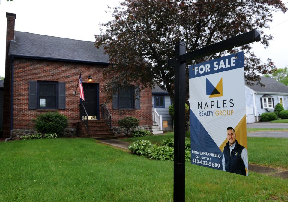 This home on Congress Street in Milford is for sale, May 19, 2022.