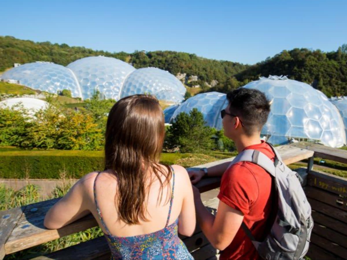Staycation destination? Only if you happen to live in west Cornwall and visit the Eden Project for a day (Eden Project)