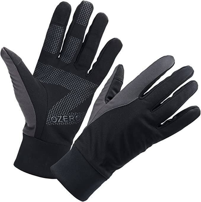 Crafted from windproof polyester and water-resistant thermal polar fleece, these lightweight men's gloves will keep hands warm and dry while driving, cycling or just walking around. They feature a silicone non-slip palm and touchscreen-friendly design to let you easily check your phone or car GPS. These come in men's sizes S-XXL. Promising review: 
