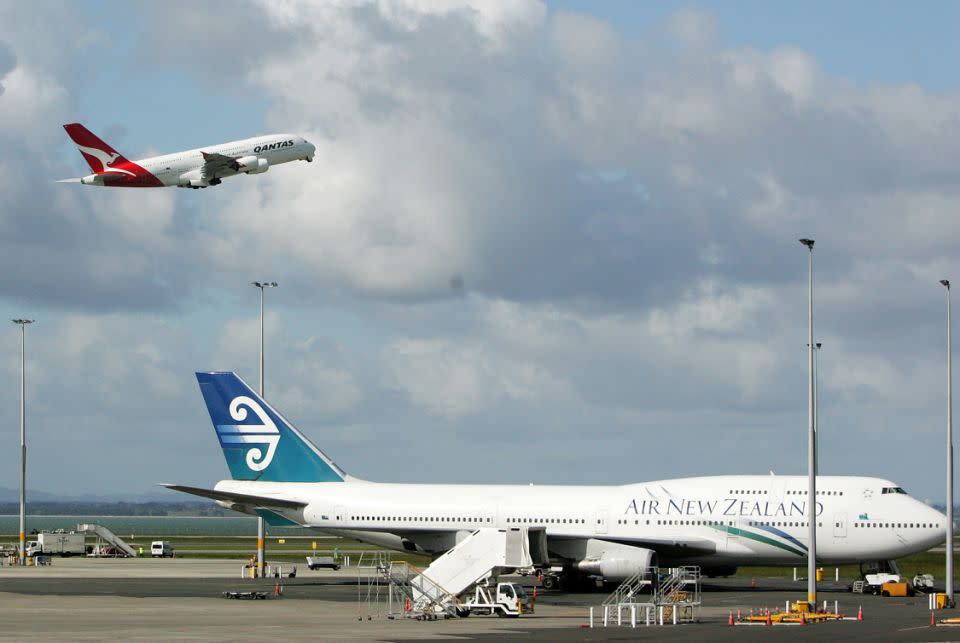 Flights were delayed after the dog escaped. Source: Getty.