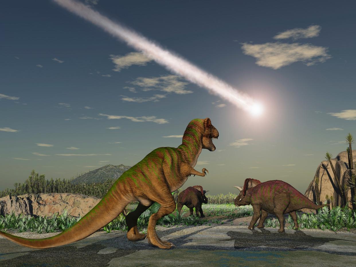 Dinosaurs were wiped out by an asteroid strike 66 million years ago: iStock