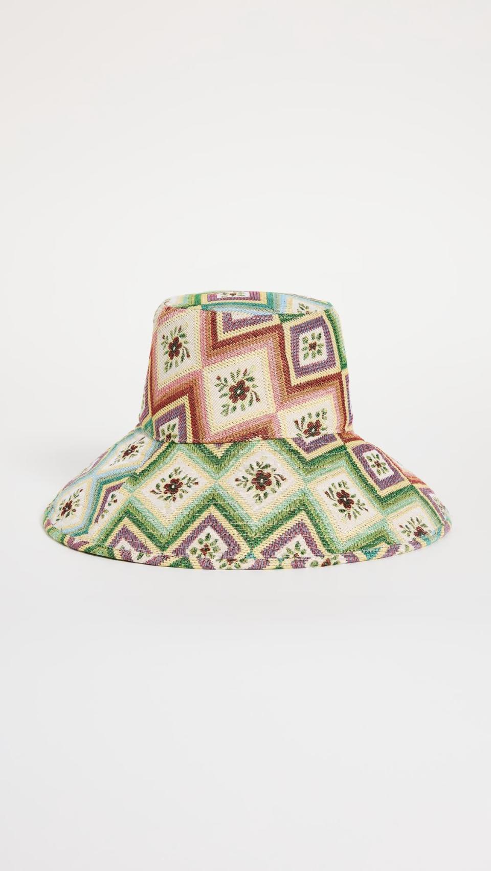 Wide Brim Bucket Hat