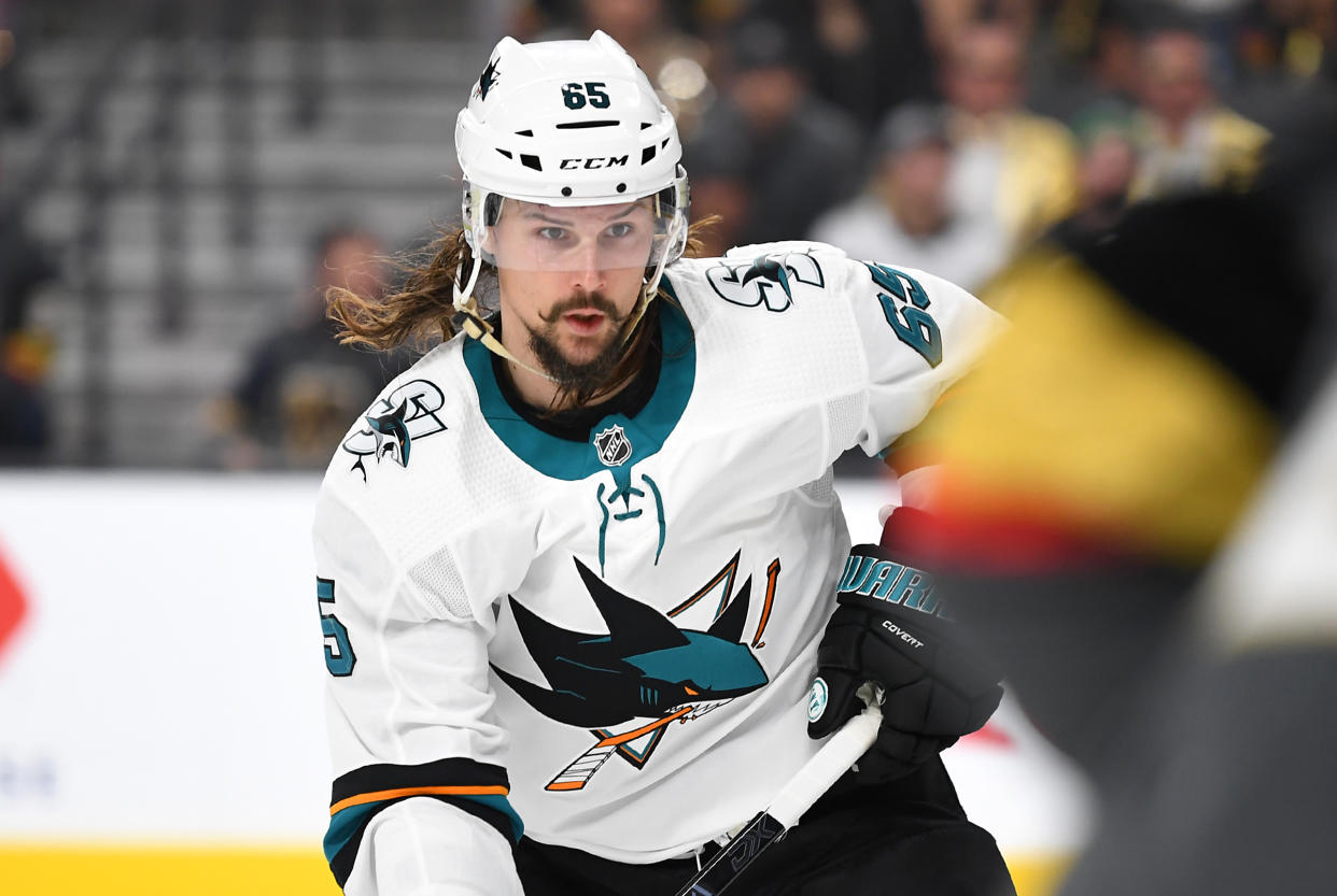 San Jose Sharks defenseman Erik Karlsson