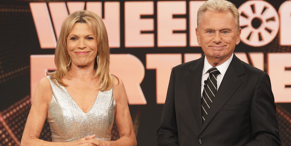 'wheel of fortune' cohosts pat sajak and vanna white