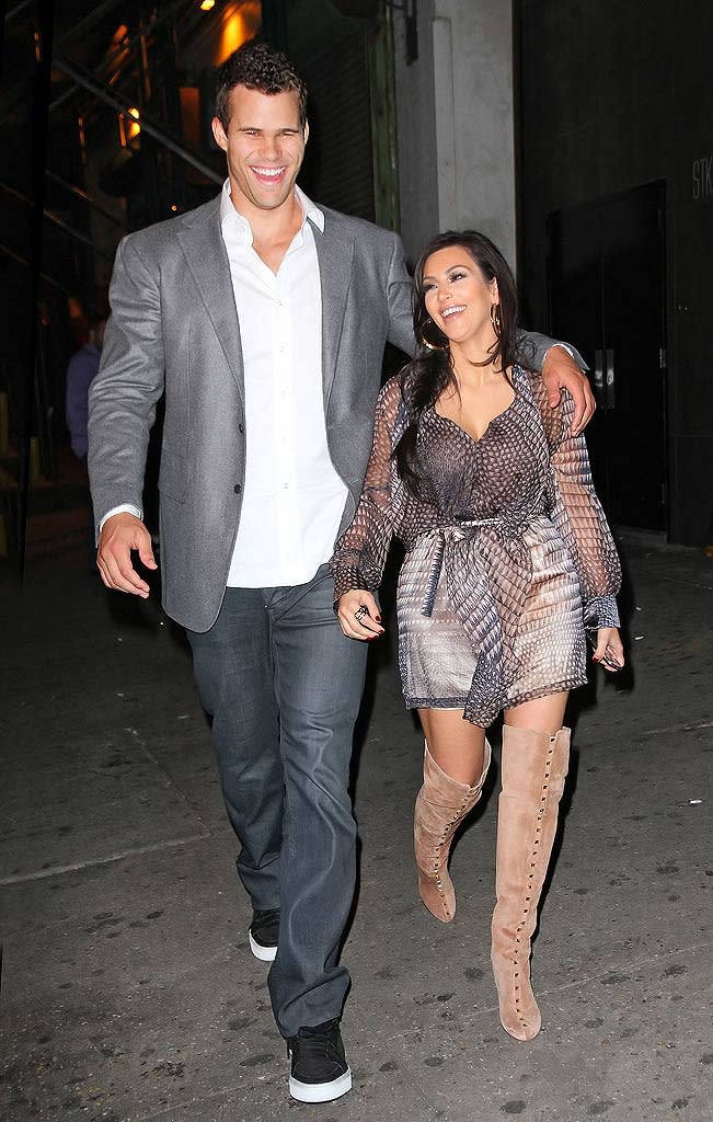 Kris Humprhies and Kim Kardashian
