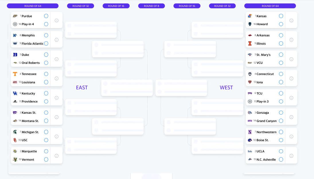 March Madness 2023: NCAA tournament printable brackets, dates, TV schedule  and more