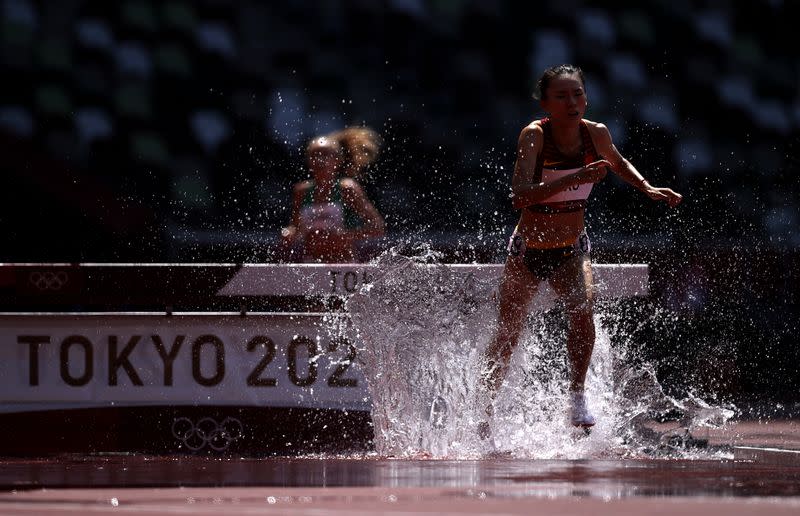 Athletics - Women's 3000m Steeplechase - Round 1