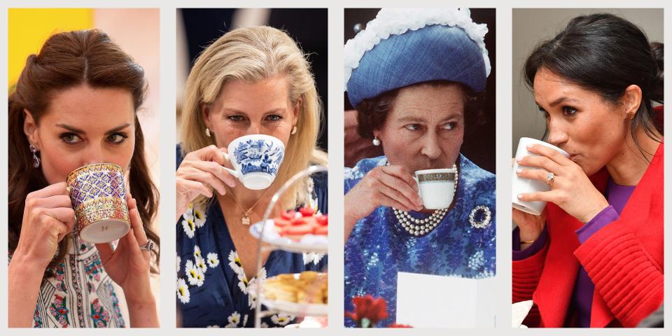 Just 16 Photos of the Royal Family Drinking Tea