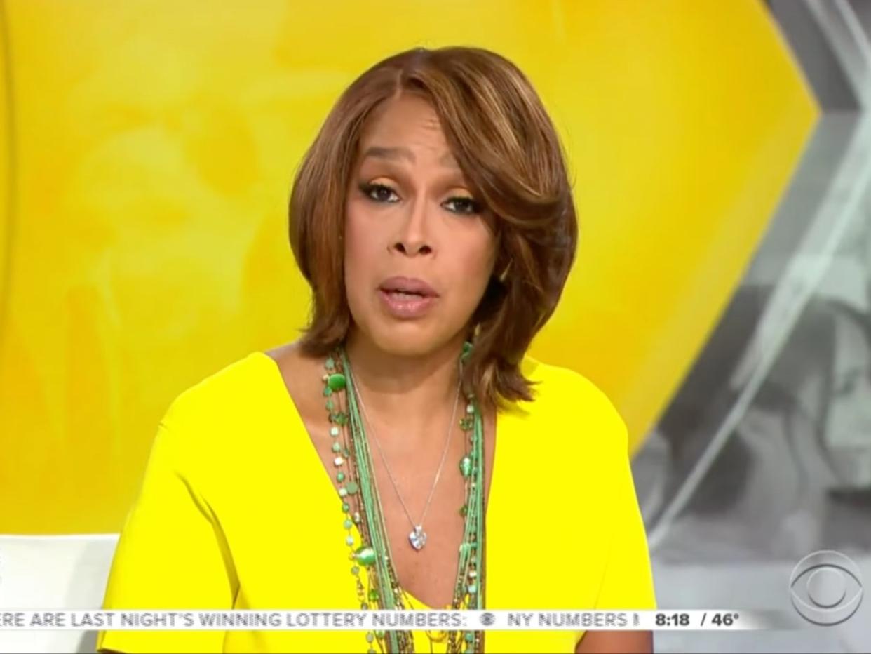 <p>Gayle King says Harry and Meghan’s Oprah interview ‘opened up conversations people weren’t prepared to have’</p> (CBS)