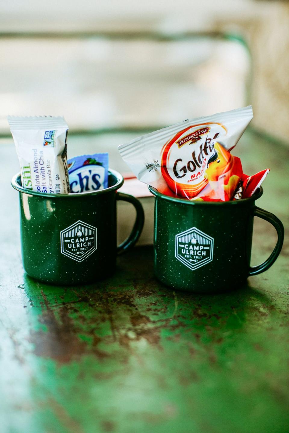 Filled Mug Favors