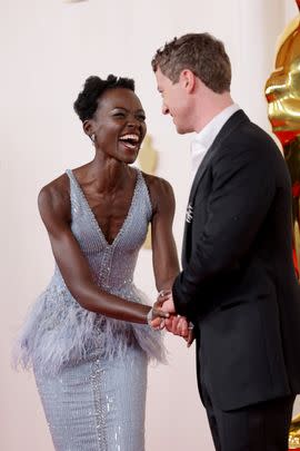 Lupita Nyong'o and Joseph Quinn