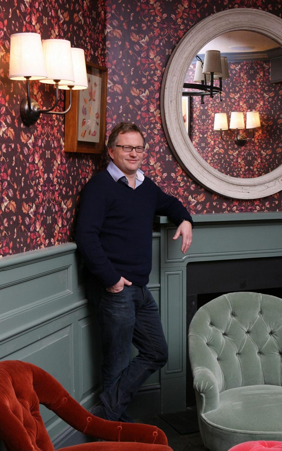 Nick Jones, CEO and founder of the Soho House Group, is optimistic about his business despite the impact of coronavirus - Rebecca Reid/Eyevine