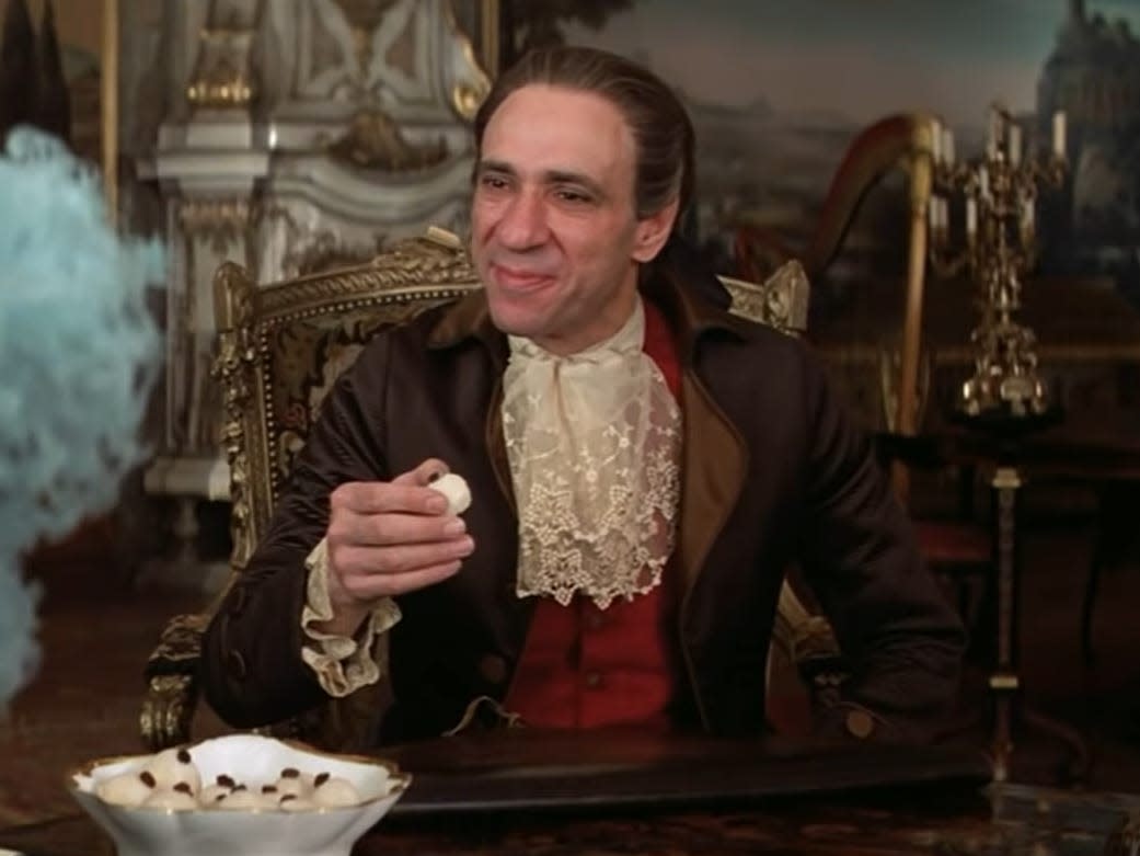 F. Murray Abraham in "Amadeus."