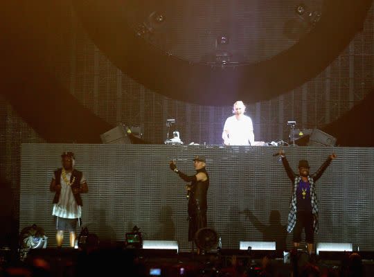 Black Eyed Peas and David Guetta