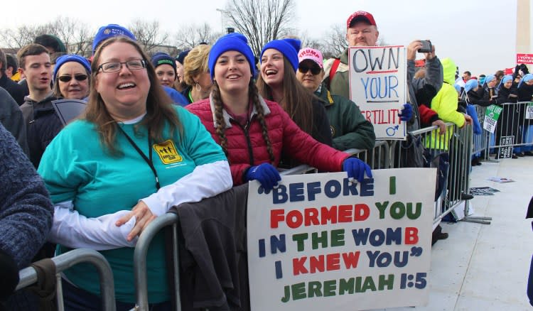 Scenes from the 47th annual March for Life in Washington, D.C, January 24, 2020