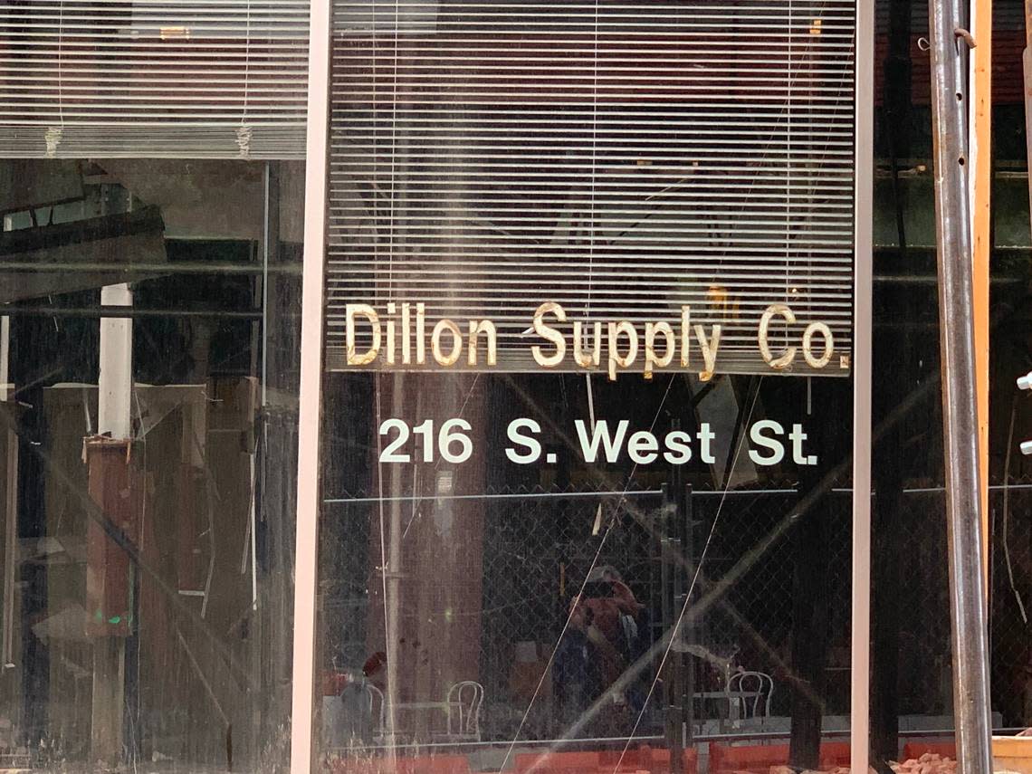 Workers recently uncovered this window as they demolished the former Dillon Supply Co. building on West Street in downtown Raleigh. The wall that includes the window will be incorporated into Union West, a high-rise apartment complex next to Raleigh Union Station.