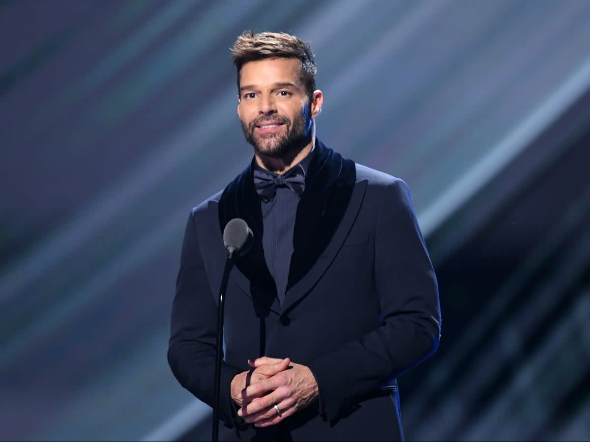 Ricky Martin presents the Album of The Year Award onstage during the 20th annual Latin GRAMMY Awards at MGM Grand Garden Arena on November 14, 2019 in Las Vegas, Nevada.  (Getty Images for LARAS)