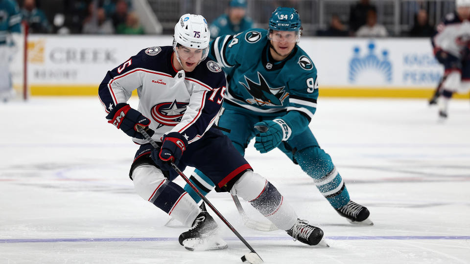 The San Jose Sharks are chasing down the Columbus Blue Jackets for the best NHL Draft Lottery odds. (Photo by Ezra Shaw/Getty Images)