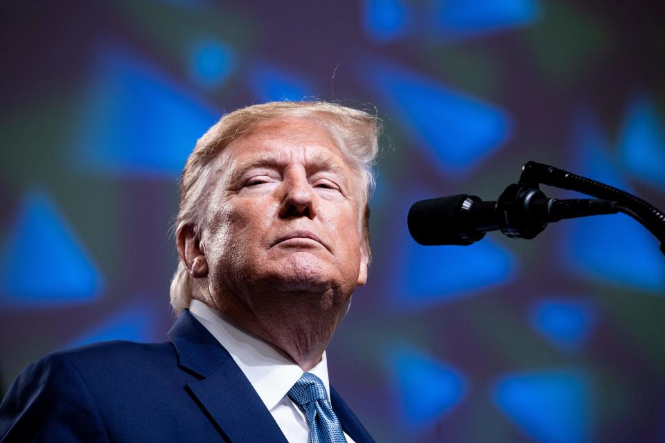 President Donald Trump has called House Democrats' pursuit of an impeachment inquiry a "lynching."