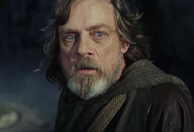 Mark Hamill as Luke Skywalker in 