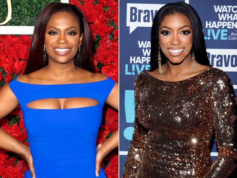 Kandi Burruss and Porsha Williams