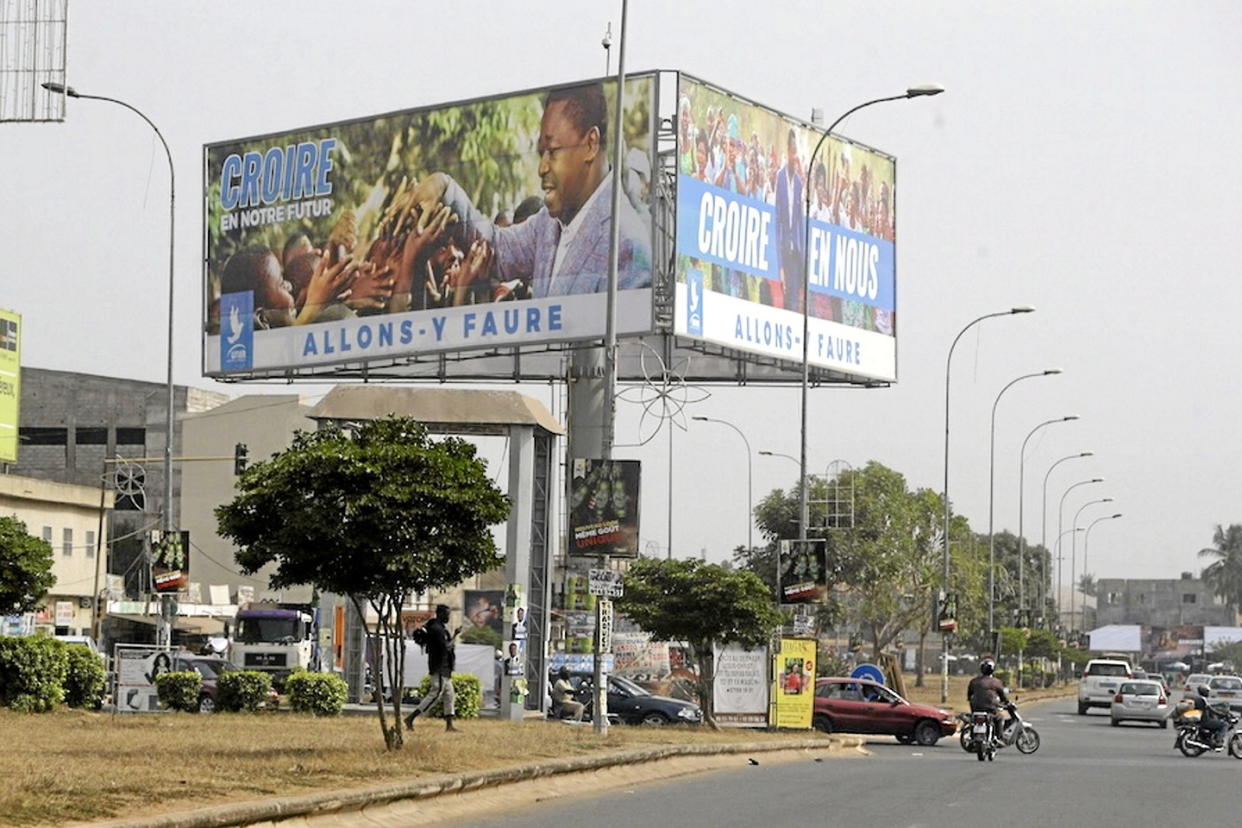 Au Togo, c'est le début d'une campagne électorale à forts enjeux pour les législatives et les régionales.  - Credit:Sunday Alamba/AP/SIPA