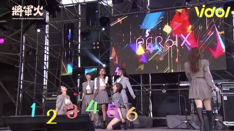 新生代女團PER6IX今晚登上「2020台南將軍火音樂節」舞台。