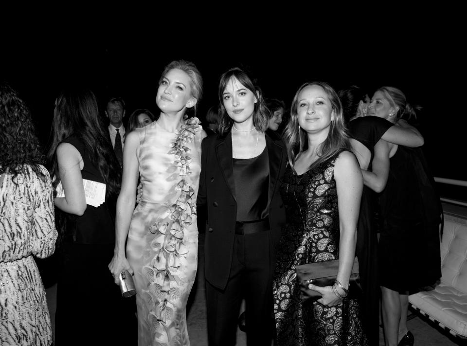 Kate Hudson, Dakota Johnson, and Jennifer Meyer