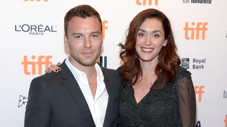 Peter Mooney with wife Sarah