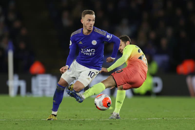 Premier League - Leicester City v Manchester City