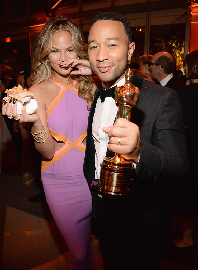 Chrissy Teigen and John Legend