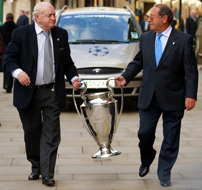 Paco Gento y Alfredo Di Stéfano