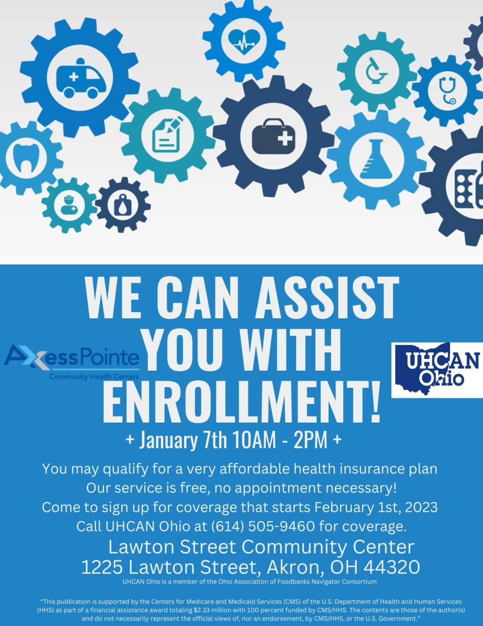 A free event on Jan. 7, 2023 can help with signups for the Affordable Care Act before the Jan. 15 deadline.
