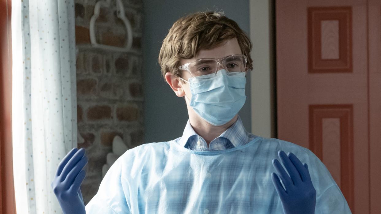  Freddie Highmore in The Good Doctor. 