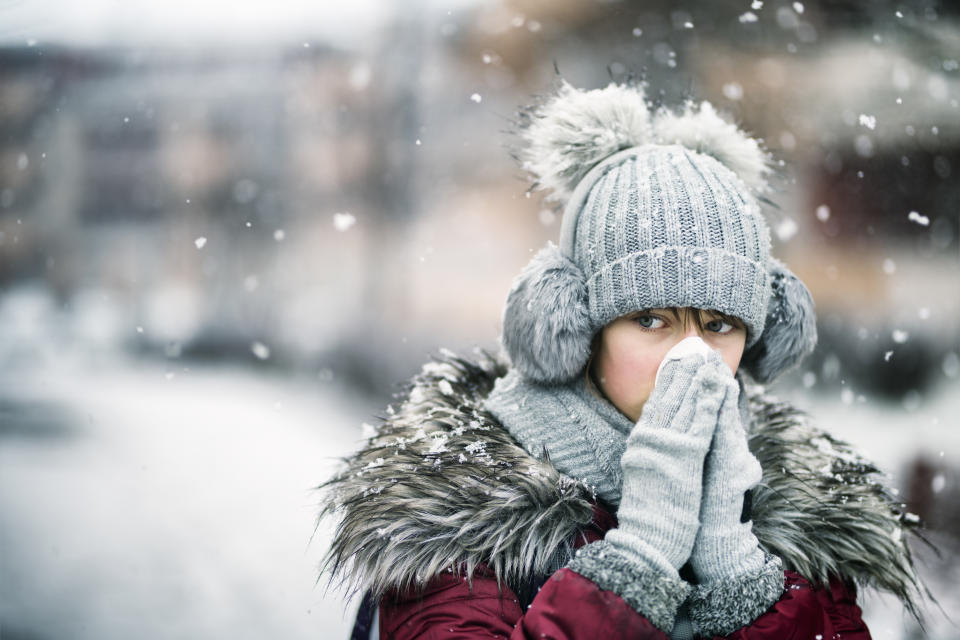 Kaltes Wetter kann zu Gelenkbeschwerden und Atemwegserkrankungen führen. (Symbolbild: Getty)