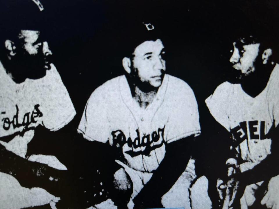 Jackie Robinson, Roy Campanella and Larry Doby played in Charlotte a few days after their 1950 appearance in Raleigh’s Devereux Meadow.