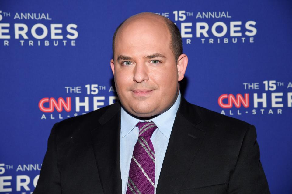 FILE - Brian Stelter attends the 15th annual CNN Heroes All-Star Tribute in New York on Dec. 12, 2021. CNN says it has canceled its weekly program on the media, ‘Reliable Sources,’ and host Brian Stelter will be leaving the network. The show, which predated Stelter's arrival from The New York Times, will have its last telecast on Sunday. (Photo by Evan Agostini/Invision/AP, File) ORG XMIT: NYET430