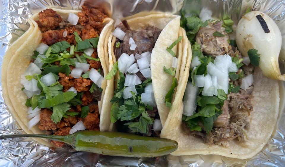 The two Rivera Taco Express trucks have become cult favorites in Delaware's New Castle County.