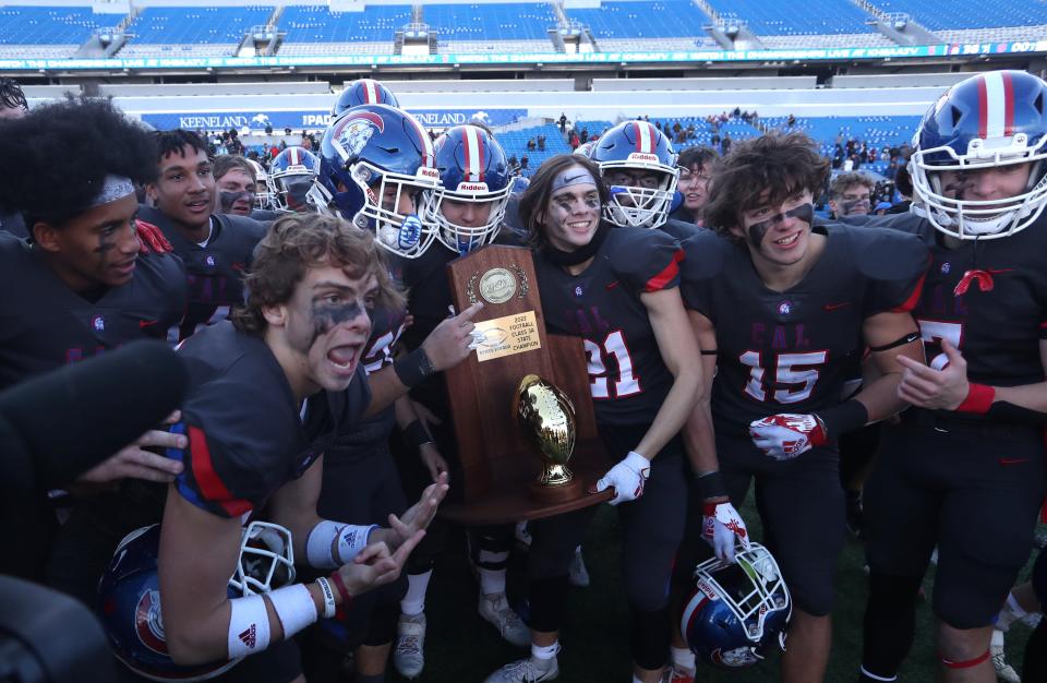 Christian Academy-Louisville won the 3A Football Championship against Bardstown.Dec. 3, 2022