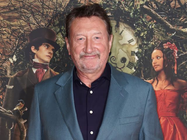 <p>Ian West/PA Images/Getty</p> Steven Knight in 2023.