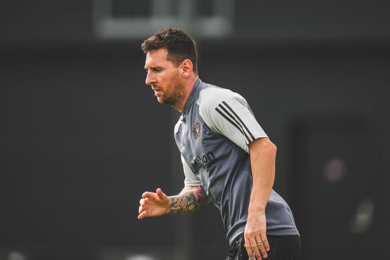 Lionel Messi se entrenó por separado en Inter Miami